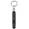 Safety Whistle Key Ring - Black